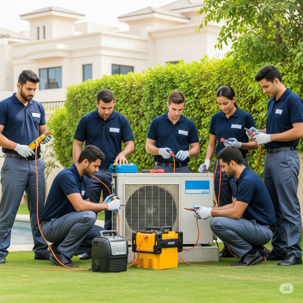 Air Conditioning Repair Services in Emirates Hills.MIJ Technical Services
