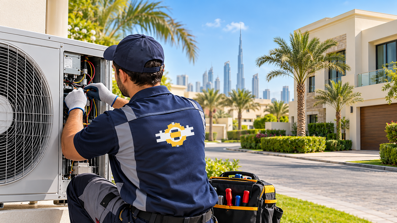 AC Service in Polo Homes Dubai